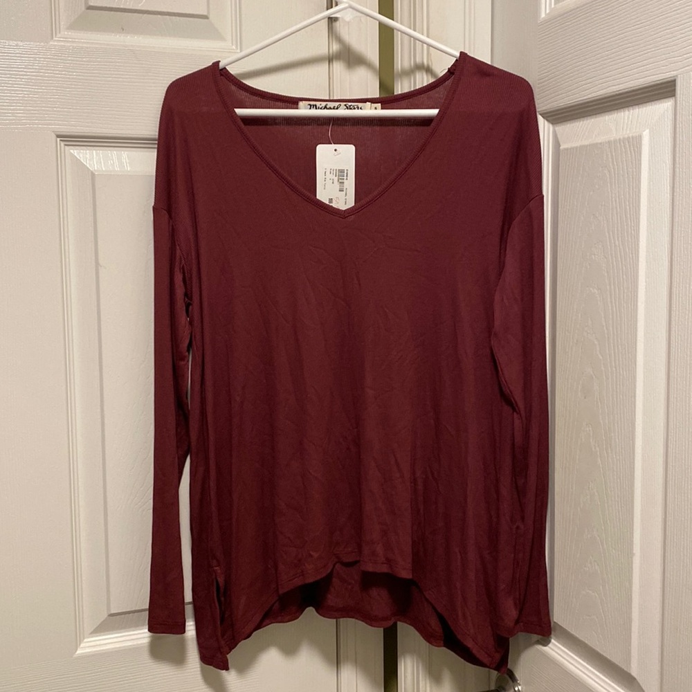 Michael Stars Ribbed Top